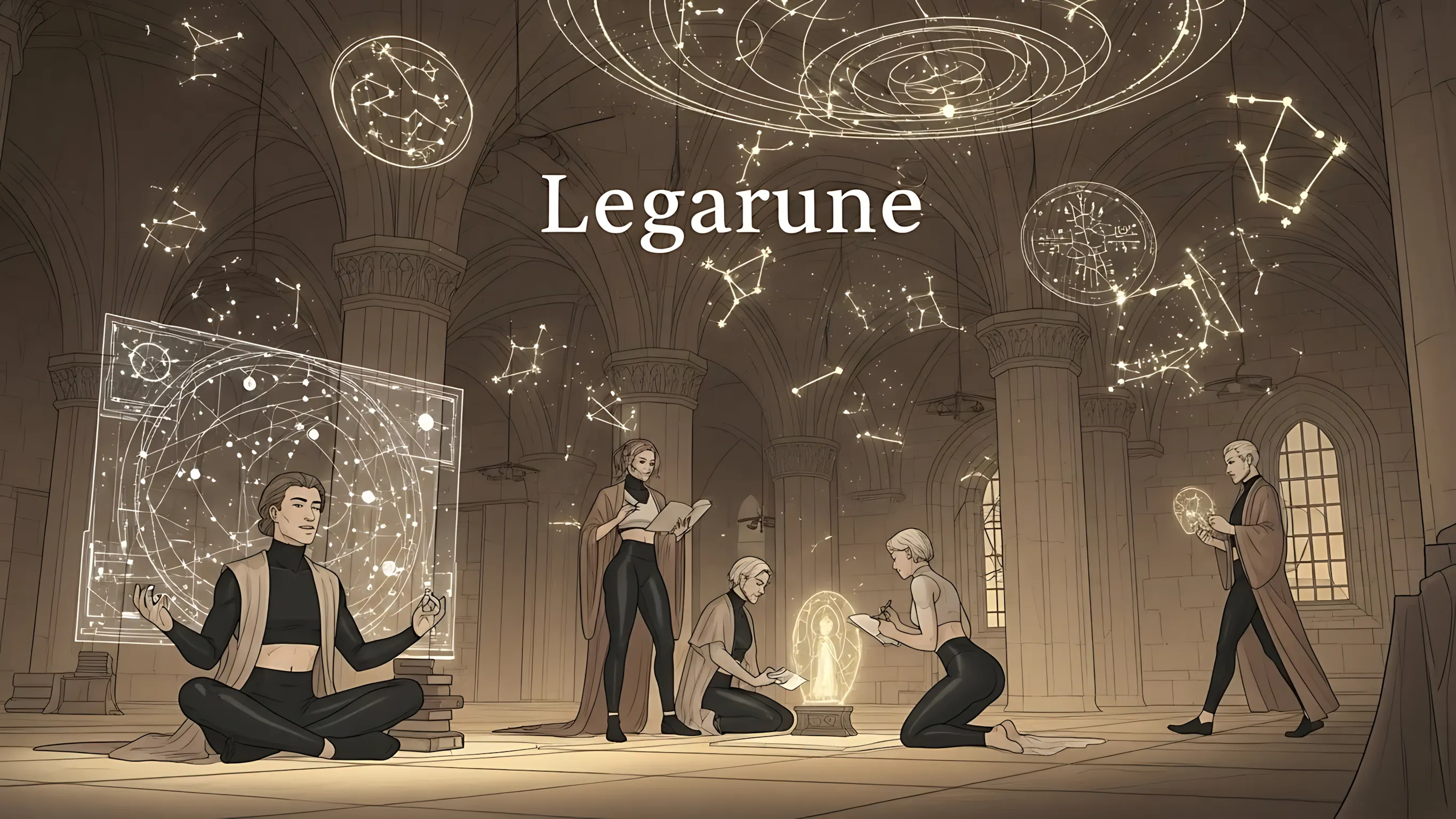 legarune art scenes images leggings cool fantasy neo future -35